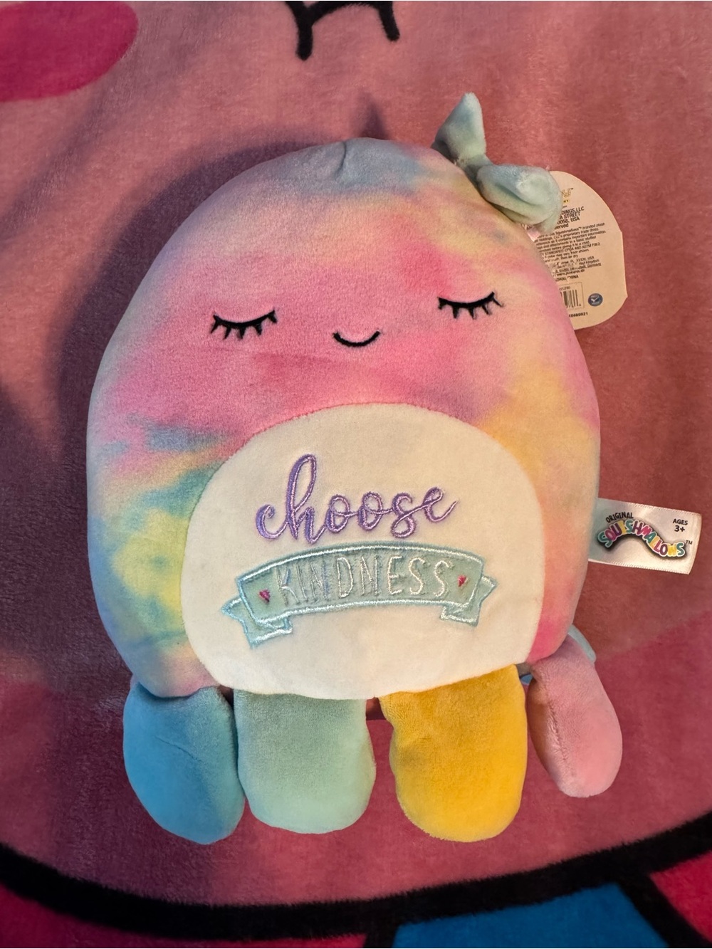 Opal Squishmallow Pastel Rainbow